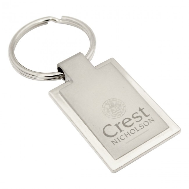 Promotional Eclipse Rectangular Keyring