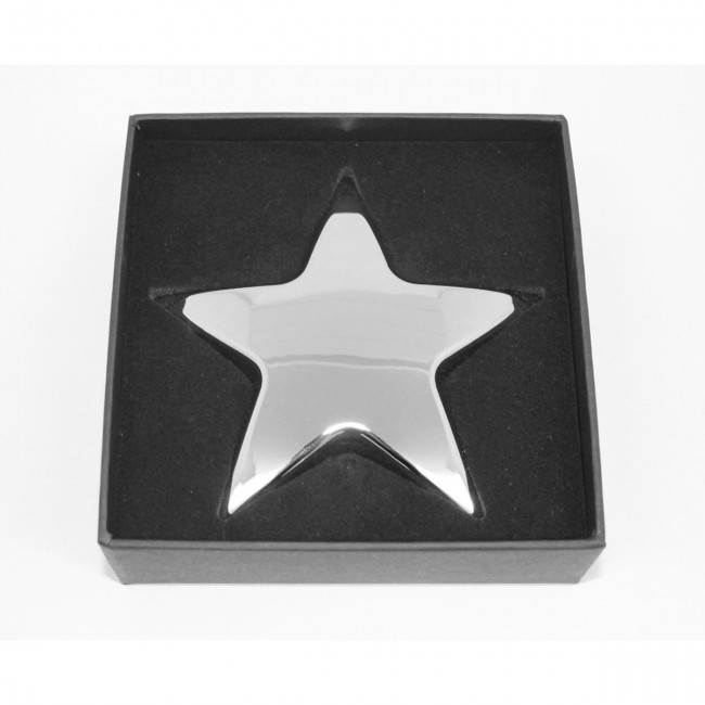 Promotional Star Paperweight in Gift Box