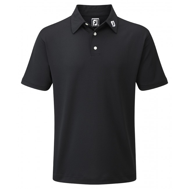 Promotional Footjoy Gent's Stretch Athletic Fit Pique Golf Polo