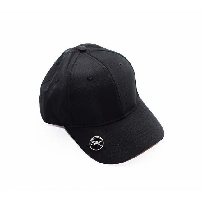 Promotional Golf Cap 6 Panel Polyester With Ball Marker To The Peak