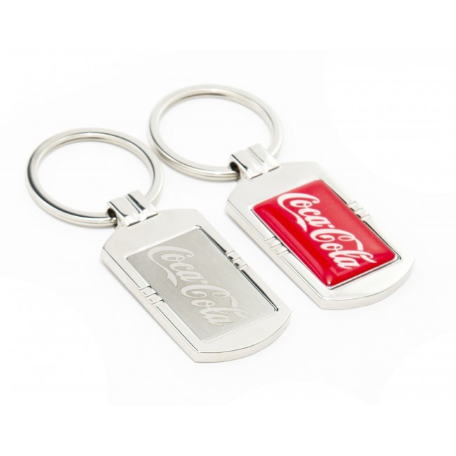 Promotional Nexus 1 Luxury Feel Keyring With Laser Engraved Logo