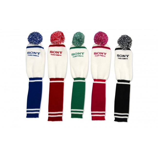 Promotional Pom Pom Golf Club Headcover