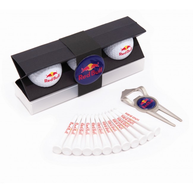 Promotional Xpack 9, 3 Ball Golf Gift Set