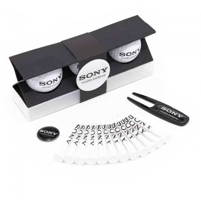 Promotional Xpack 10, 3 Ball Golf Gift Set