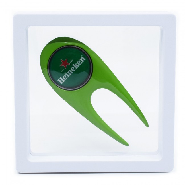 Promotional Contemporary Golf Divot Repair Tool Presented In Levit8 Packaging