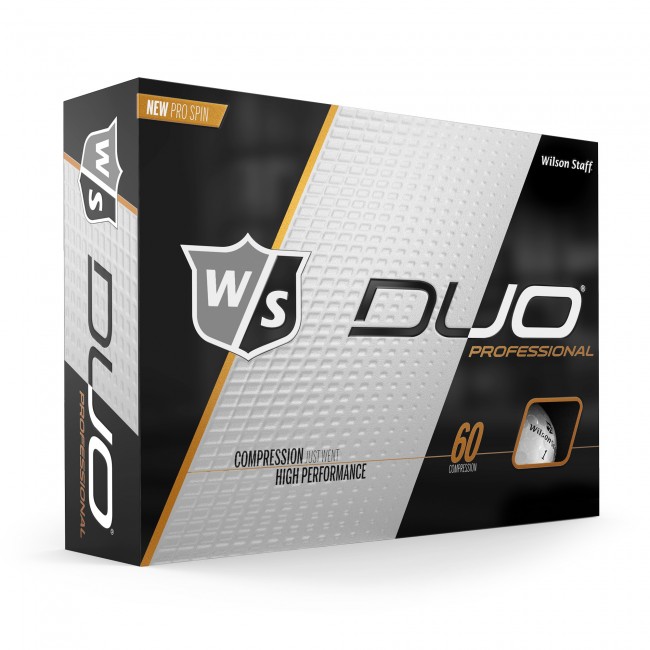 Promotional Wilson Staff Duo Pro White Urethane Printed Golf Balls