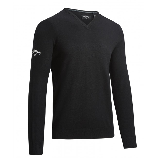 Promotional Callaway Gent'S V-Neck Merino Golf Sweater