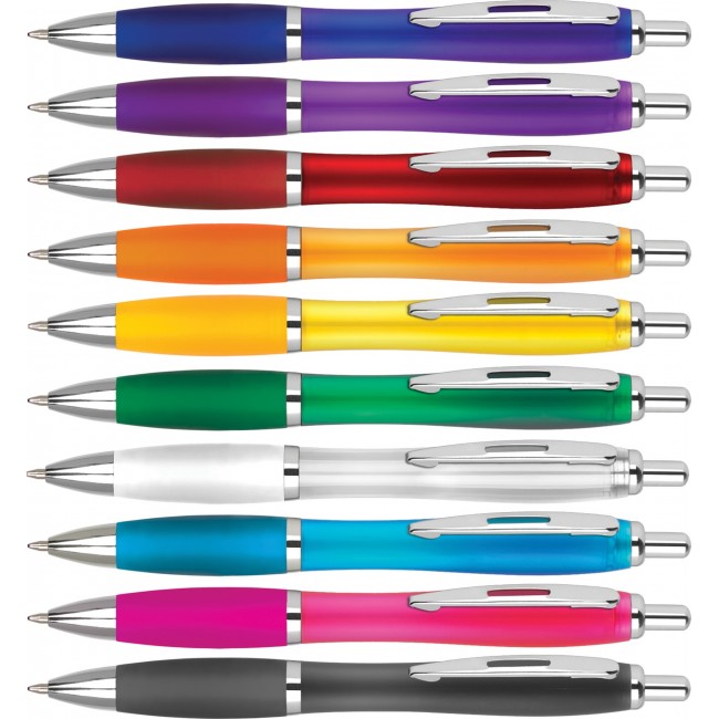 Promotional Contour Frost Branded Ballpen