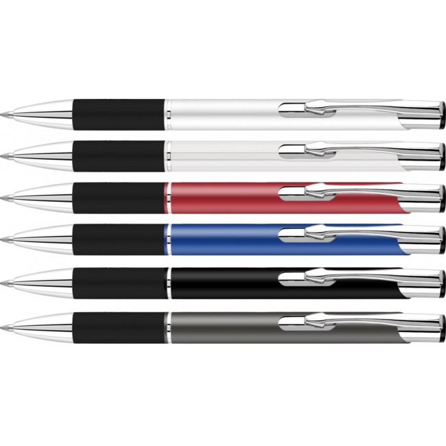 Promotional Electra Satin Grip Ballpen