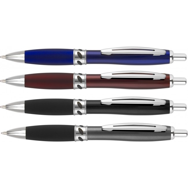 Promotional Contour Deco Argent Ballpen