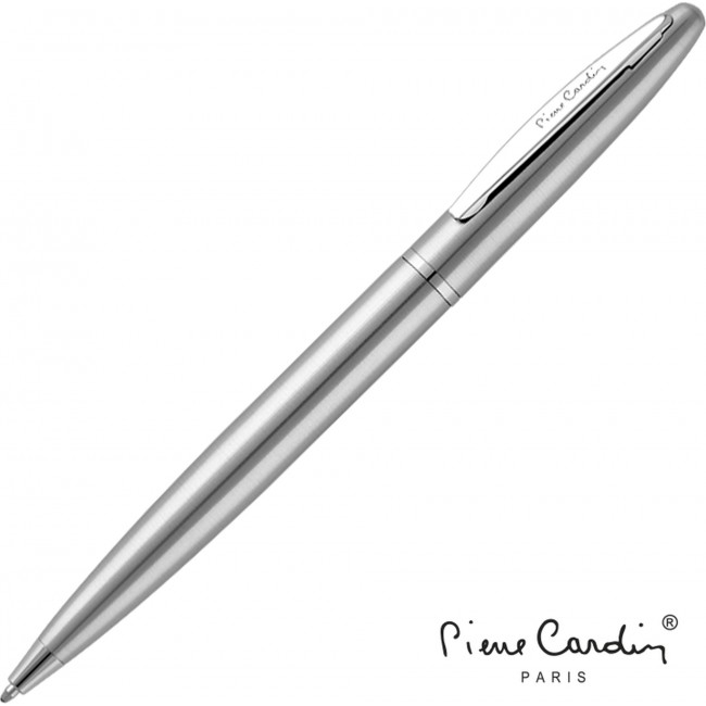 Promotional Pierre Cardin Clarence Stainless Steel Ballpen