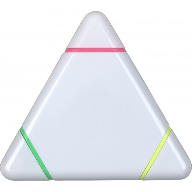 Promotional Triangular Printed Highlighter