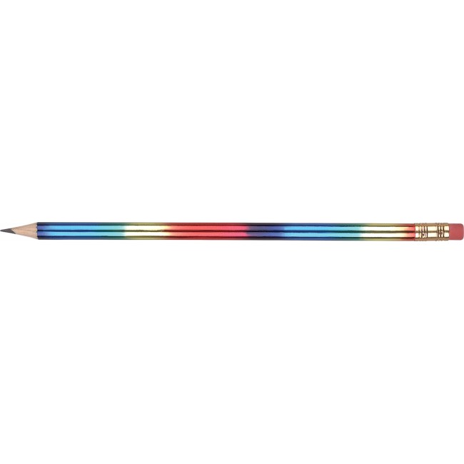 Promotional Rainbow Wooden Pencil