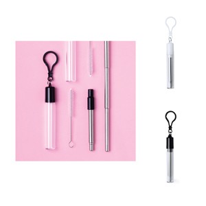 Promotional Timex Stainless Steel Straw 