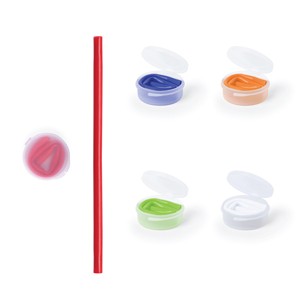 Promotional Reusable Silicone Straw & Case