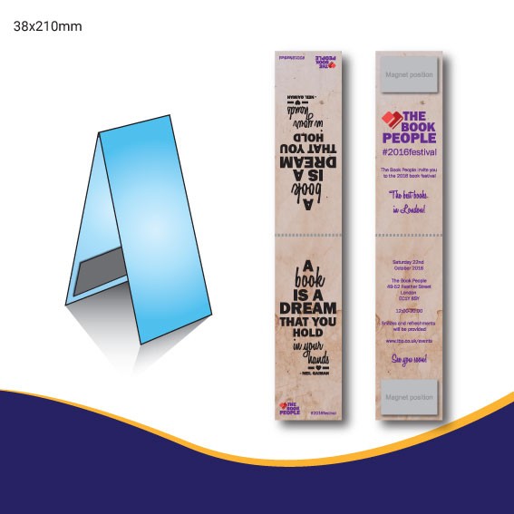 Promotional Bookmark 01 (38x210mm)