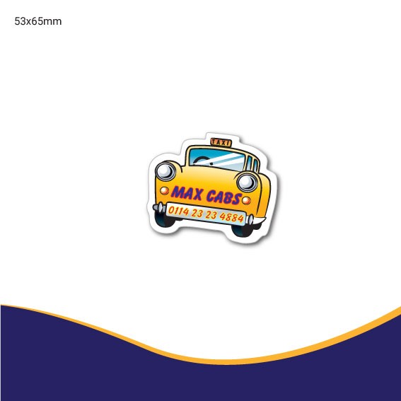 Promotional Car-Taxi-53x65mm