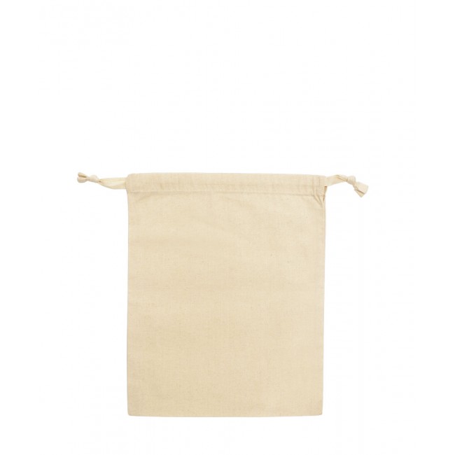 Promotional Large Cotton Drawstring Pouch 5oz