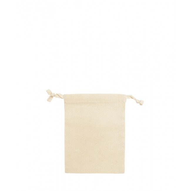 Promotional Medium Cotton Drawstring Pouch 5oz