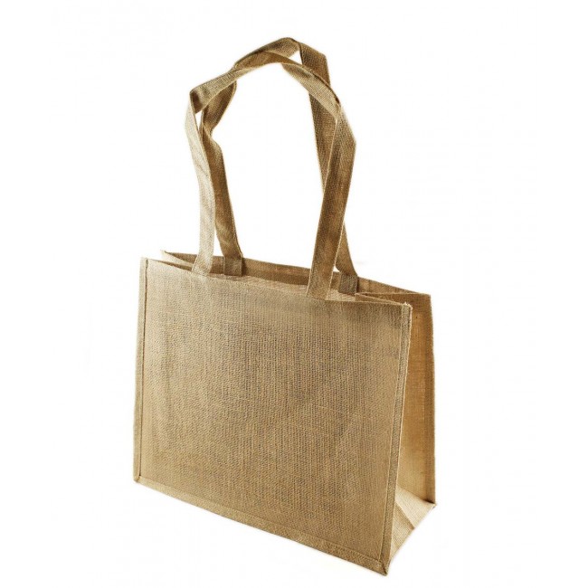 Promotional Swala Large Laminated Jute Shopper