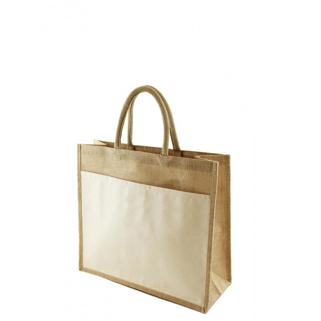 Promotional Funo Laminated Jute Shopper