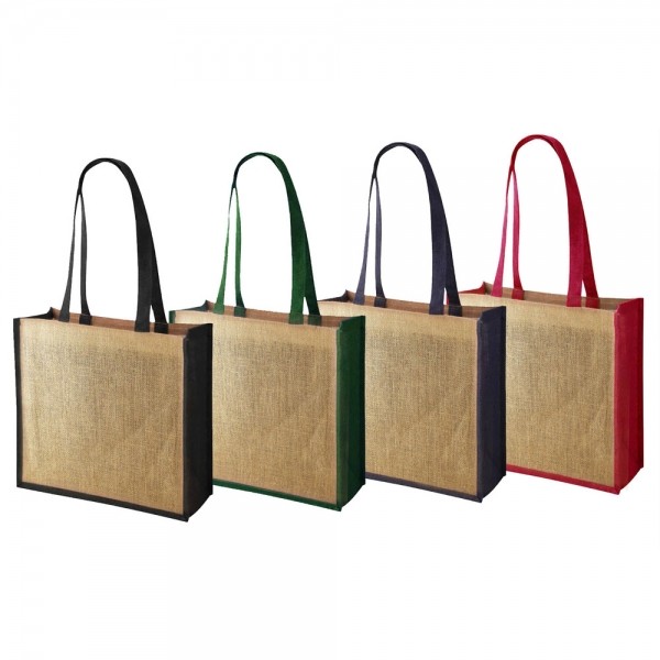 Promotional Simba CT Laminated Jute Shopper