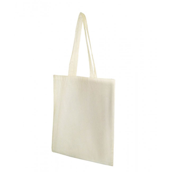 Promotional Natural 5oz Long Handled Cotton Shopper | Printed4You.co.uk