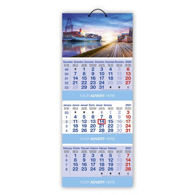 Promotional Solo Shipping Calendar