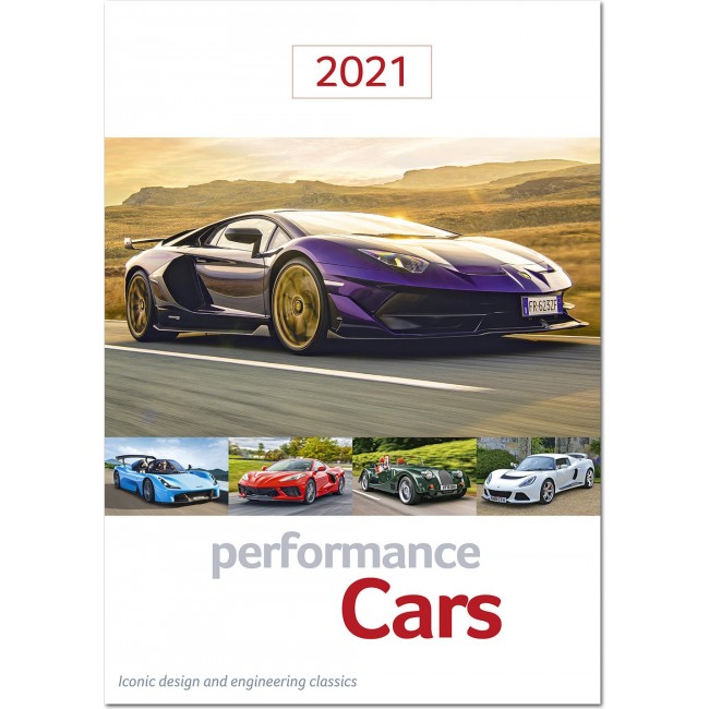 Promotional Performance Cars Wall Calendar