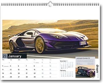 Promotional Dream Machines Wall Calendar