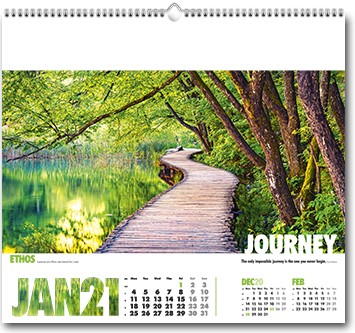 Promotional Ethos Wall Calendar