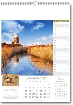 Promotional Rural Britain Wall Calendar