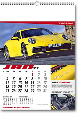 Promotional Marques Of Distinction Wall Calendar