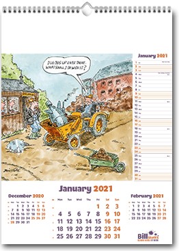 Promotional Bizarre World Of Work Wall Calendar