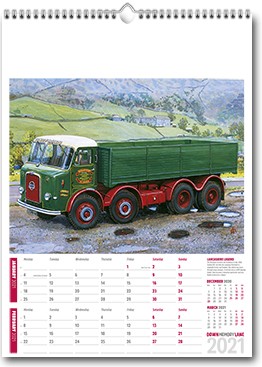 Promotional Down Memory Lane Wall Calendar