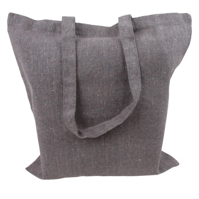 Promotional Grey - Natural form 6oz Canvas Bag