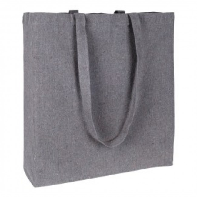 Promotional Grey - Natural form 6oz Canvas Bag