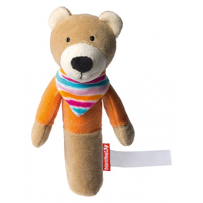 Promotional grasp toy bear, squeaky