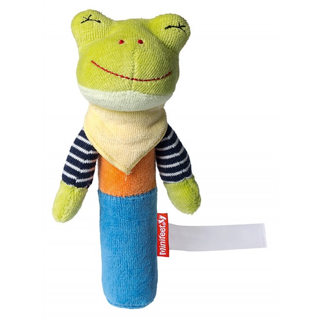 Promotional grasp toy frog, squeaky