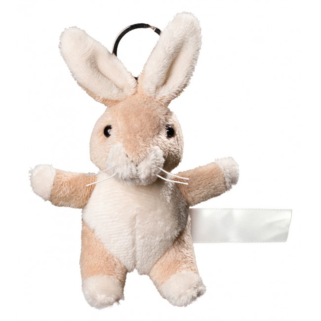 Promotional Plush rabbit with keychain