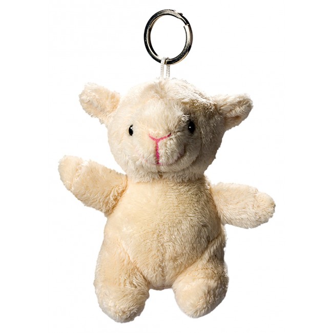 Promotional Plush sheep with keychain