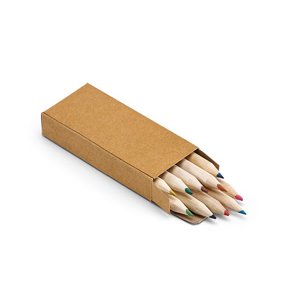 Promotional Pencil Box With 10 coloured Pencils