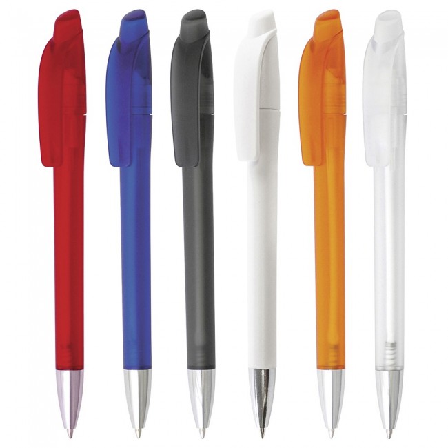 Promotional Racer Frost Ball Pen