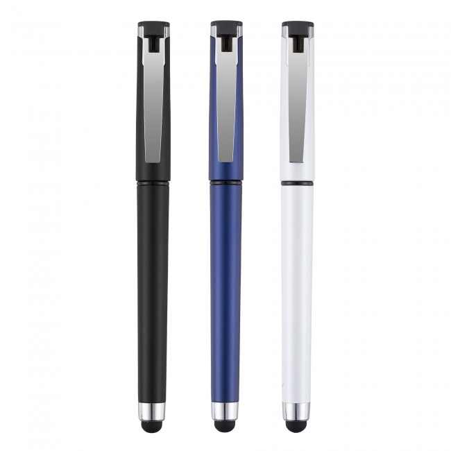 Promotional Keyes Rollerball Pen With Stylus