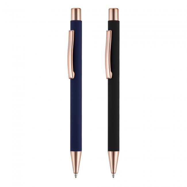 Promotional Travis Rose Gold Ball Pen