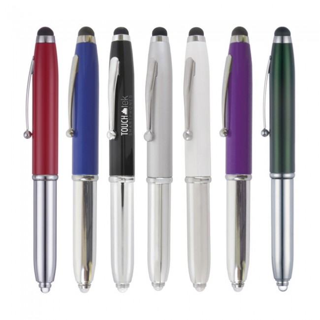 Promotional Lowton 3 in 1 Soft Stylus Pen