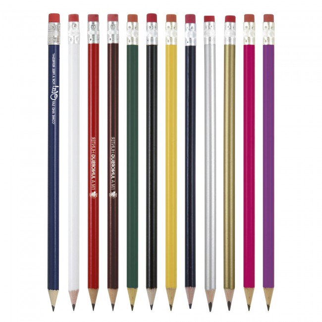 Promotional HB Pencil rubber tipped