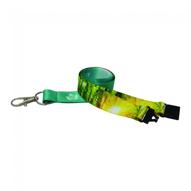 Promotional 10mm Recycled PET Dye Sub Lanyard