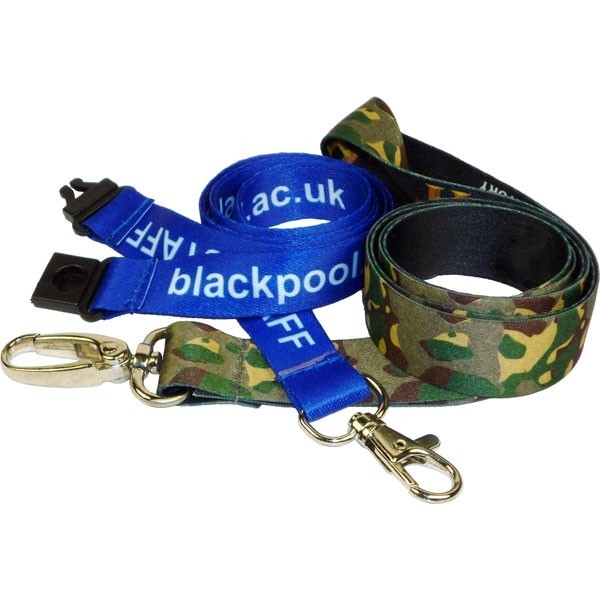 Promotional 25mm Recycled PET Dye Sub Lanyard