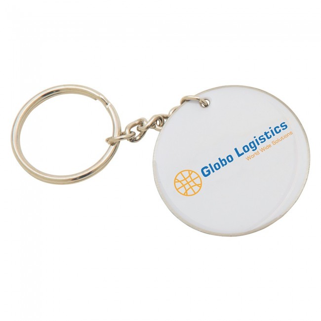 Promotional Bespoke Steel Keyrings 60mm